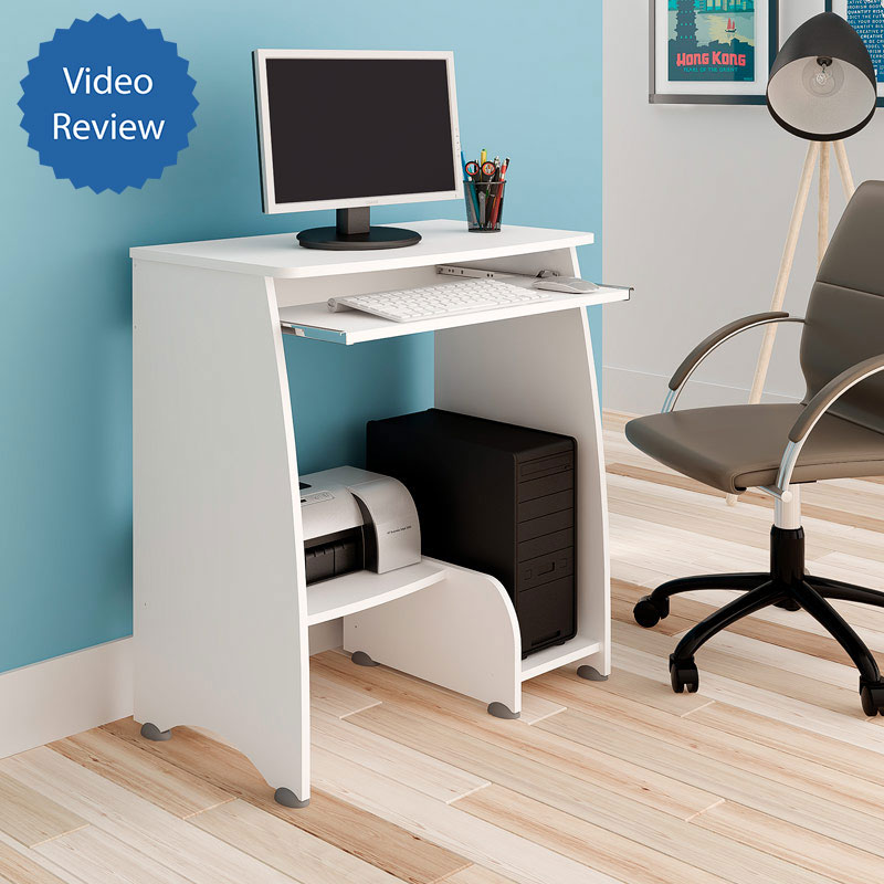 Cotia Computer Table - White, Classy? Solved!