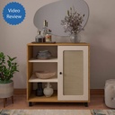Salvador Buffet - Oak/ Off White, Elegant look? Solved!