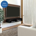 Flash Tv Wall Panel - Walnut/ Black, Trendy? Solved!