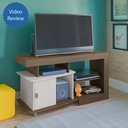 Porto Velho Tv Stand - Walnut/ Off White, Classy? Solved!
