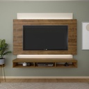 Rio Branco Tv Wall Panel - Pine/ Off White, Aesthetic appeal? Solved!