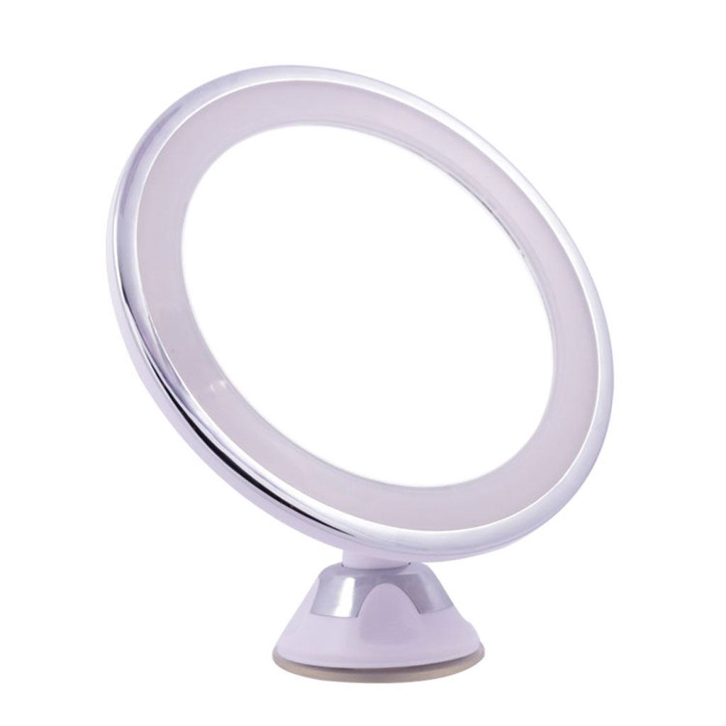 KOLT Battery lighted magnfiying suction cup mirror, Visual Charm? Solved!