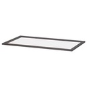 IKEA KOMPLEMENT Glass Shelf, Dark Grey, Polished? Solved!