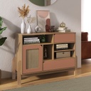 Igarassu Buffet Nature - Carvalho/Terracota, Wide space? Solved!