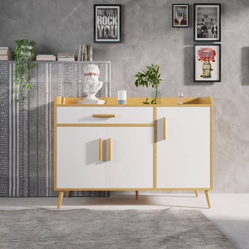 HAMILTON Cabinet, White, Ample Space? Solved by Idiya!