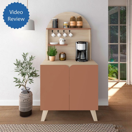 Porto Seguro Coffee Corner - Natural/ Terracota, Modern Appeal? Solved!