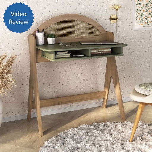 Brusque Desk - Oak/ Mint, Stunning? Solved!