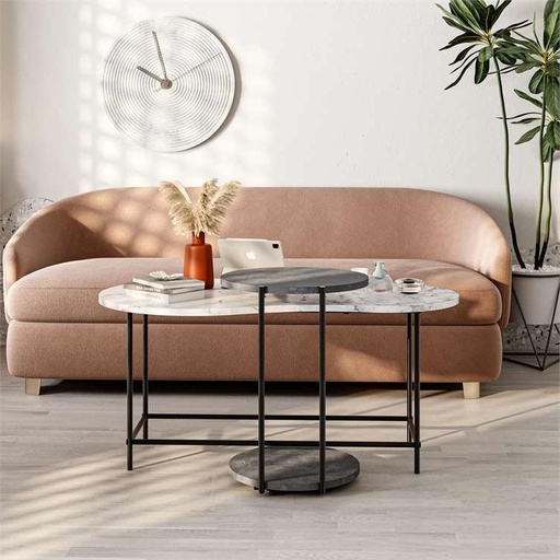 Isıklar CARRARA - RETRO GREY COFFEE TABLES, Stunning? Solved!