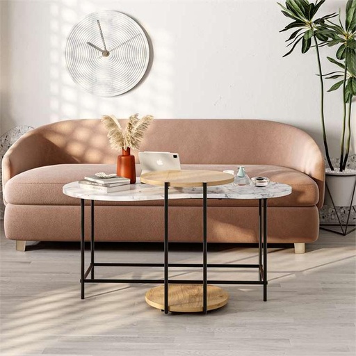 Isıklar CARRARA - OAK COFFEE TABLES, Elegant? Solved!