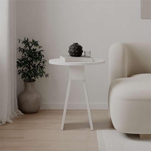 Ilgaz WHITE SIDE TABLES, Modern? Solved!
