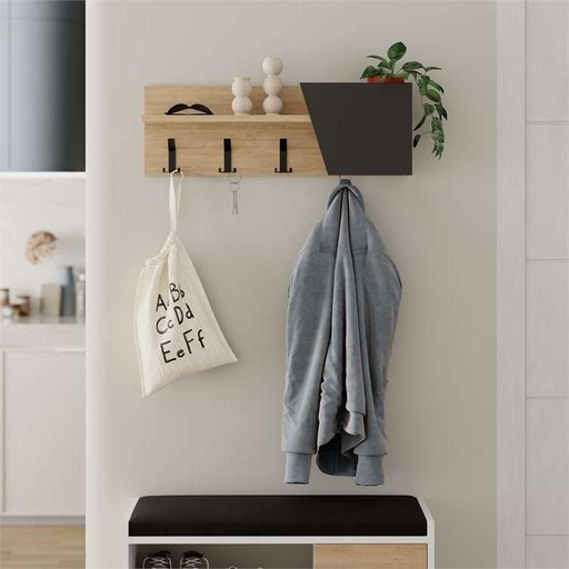 Cilimli OAK - ANTHRACITE COAT HOOKS, Modern? Solved!