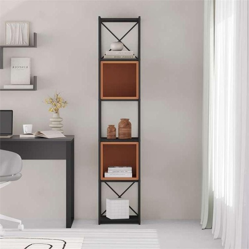 Yurtbası BLACK WOOD - CINNAMON BOOKCASES, Stylish? Solved!