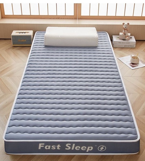 Idiya memory foam mattress with latex layer,grey,long single size, Comfy? Solved!