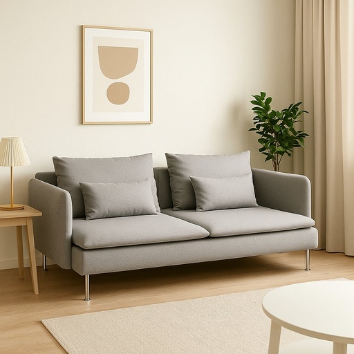 Ikea SODERHAMN 3-seat sofa, Tonerud Grey