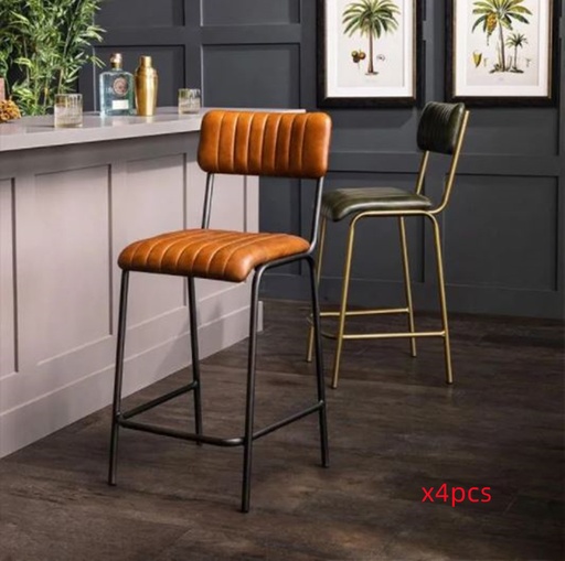 Jessie bar stool ,brown,4pcs set, Stunning? Solved!