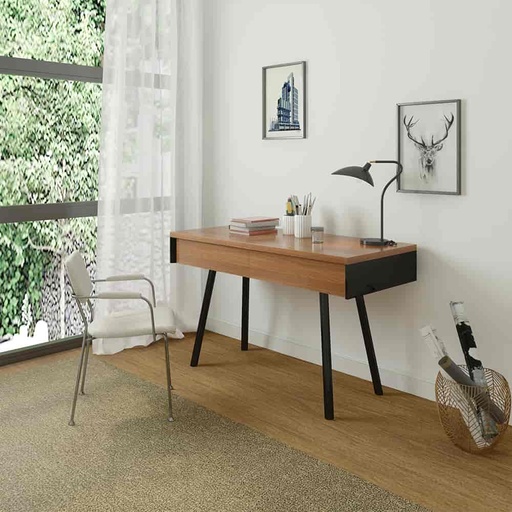 Berkeley Smart Desk with Built-In Bluetooth - USB Speaker & Charger, Modern? Solved!