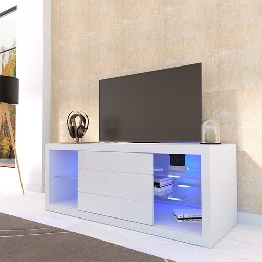 Aspen TV Unit, White Gloss, Stylish? Solved!
