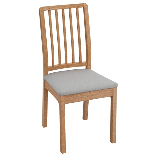 Ekedalen Chair, Oak-Orrsta Light Grey