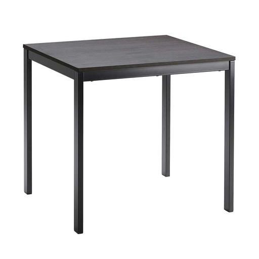 Vangsta Extendable Table, Black, Dark Brown, 80-120X70 cm