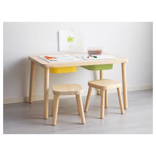 IKEA FLISAT Children's Table, TidyTots Desk? Solved!