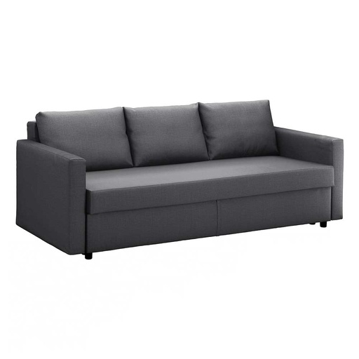 FRIHETEN Three-Seat Sofa-Bed, Skiftebo Dark Grey