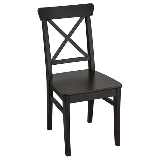 INGOLF Chair, Brown-Black