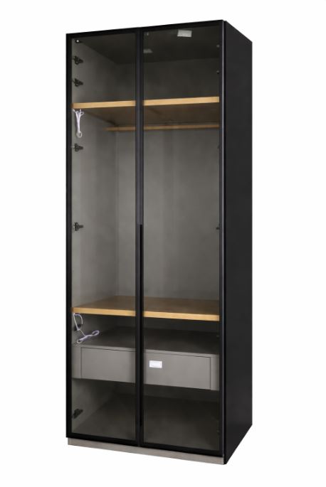Riozela Wardrobe, grey