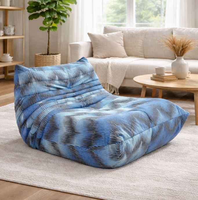 Sanbibi Velvet Lounge Chair 