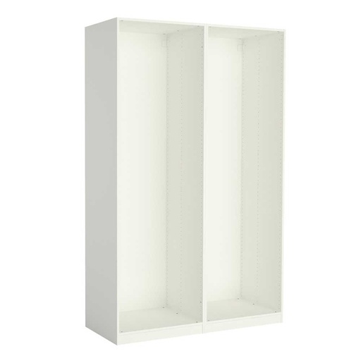 PAX 2 Wardrobe Frames, White 150X58X236 cm