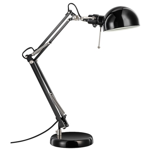 IKEA Forsa Work Lamp, Black