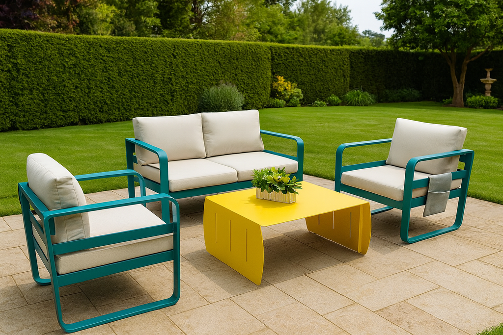 Moncton Outdoor Sofa set,1+1+2