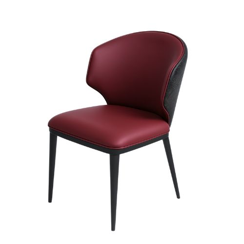 Mekola Chair, WINE RED