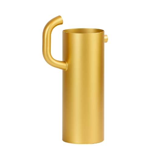 Taptiloman Golden Hathor Pitcher Sculpture With Fanghua Vase Style