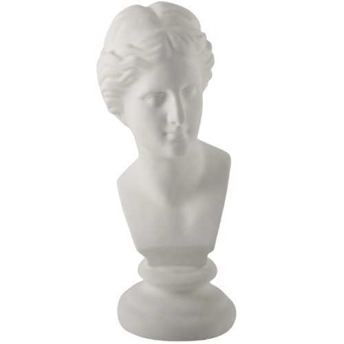 Mahamanchi Classique White Bust Sculpture, Human Figurine