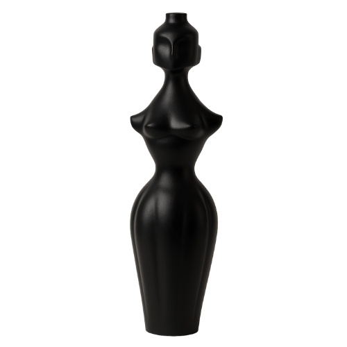 Mekokaman Black Fashion Torso Sculpture