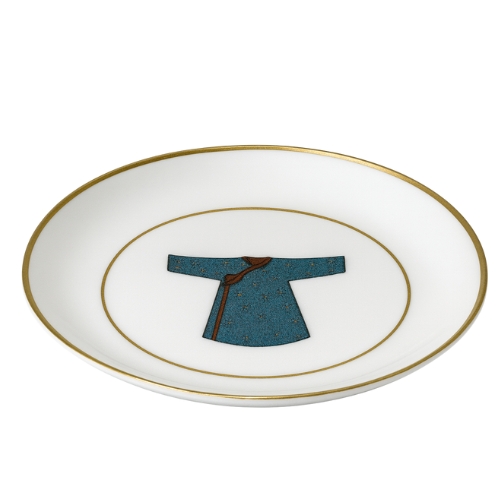 Mekoraran Kyoto Motif Large Dinner Plate