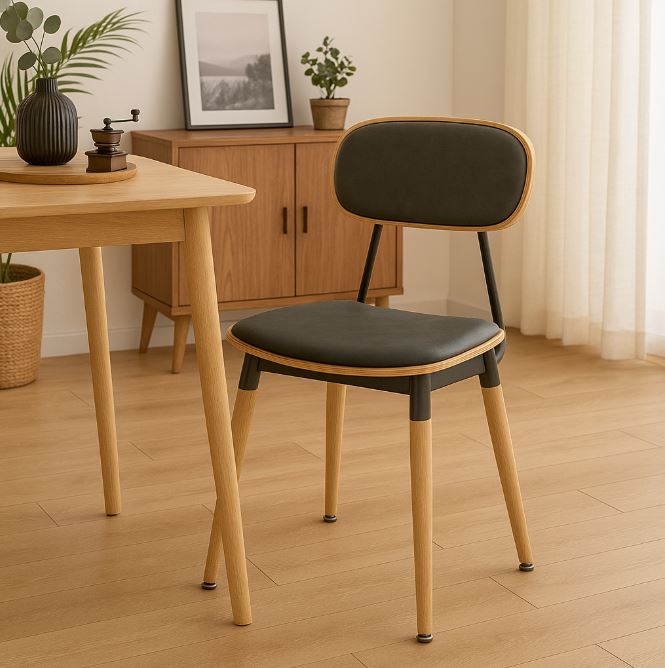Congomanze Dining Chair Black/White 