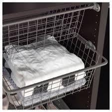 IKEA KOMPLEMENT Pull out Basket's Rails, Roomy? Solved!