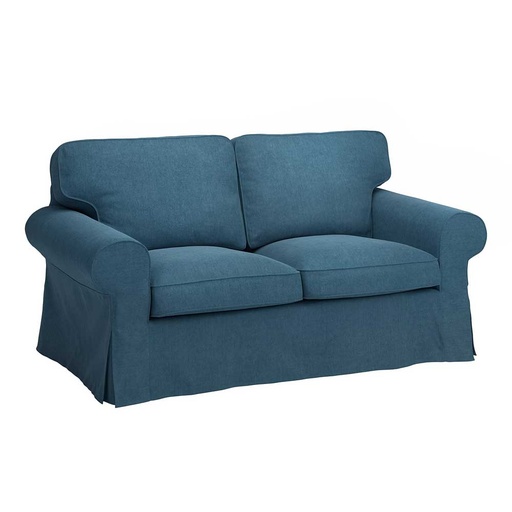 Ikea EKTORP Cover two-seat sofa, Tallmyra blue