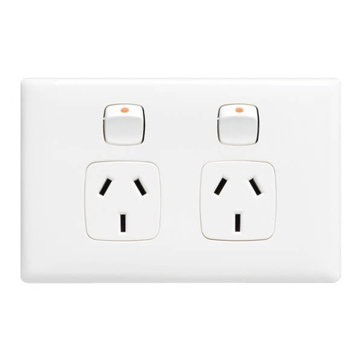 Cotonou Double Power Point Horizontal X1, Wall Saver? Solved!
