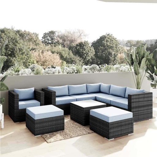 CATHNESS Outdoor Couch, Outdoor Furniture, Mix Grey, Stunning? Solved!