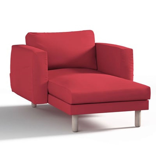 NORSBORG Cover Chaise Longue Section, Red Colour (Cover Only)