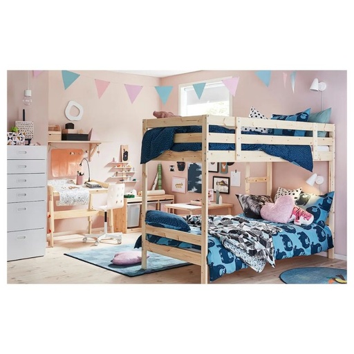 IKEA Mydal Bunk Bed Frame, Pine, Comfort zone? Solved!