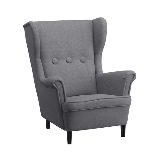 STRANDMON Children's Armchair, Vissle Grey