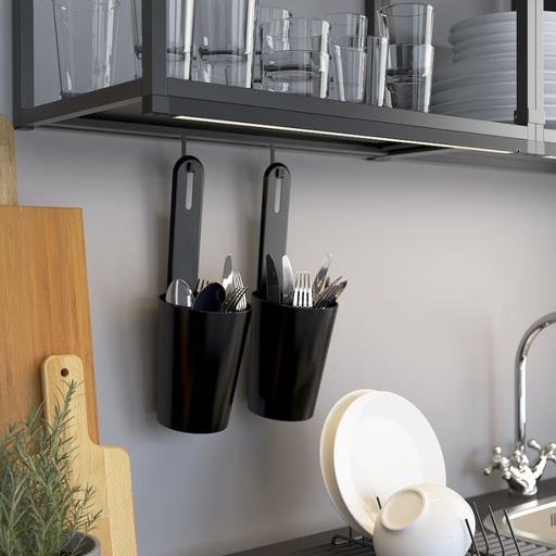 IKEA ENHET Rail for Hooks Anthracite, Tool-Free Build? Solved!