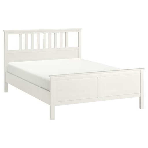 HEMNES Super King Bed Frame| White| Solid Wood| Luröy
