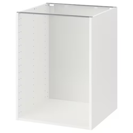 METOD Base Cabinet Frame White, Robust? Solved!