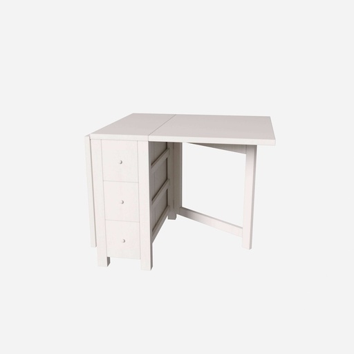 Baltimore Gateleg Table, White Color Component (Cid735850043685-1)