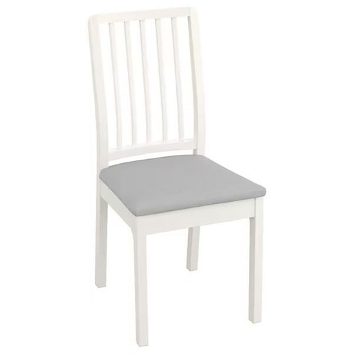 EKEDALEN Chair, White Orrsta Light Grey