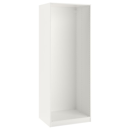PAX wardrobe frame white 75x58x201 cm